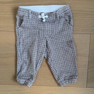 Janie and Jack Houndstooth Pants 6-12M.